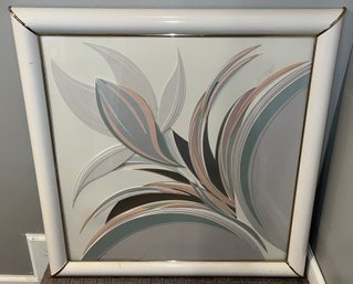 Minimalist Hand-cut Art Framed - Artist Signed