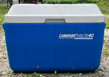 Coleman Poly-lite 40 Quart Cooler With Handles