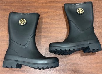 Tory Burch Inspired Womens Rain Boots - Size 7m