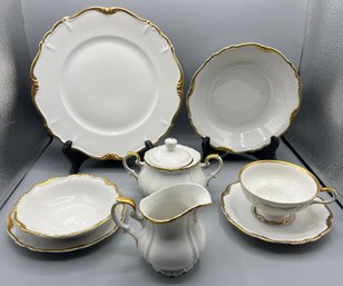 Edelstein Bavaria Maria-theresia Canterbury China Set - Made In Germany - 153 Pieces Total