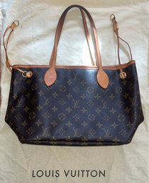 Louis Vuitton Monogram Neverfull Tote Bag #SD5007 With Dust Bag Included