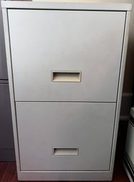 Metal 2 Drawer Filing Cabinet