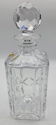 Atlantis Full Lead Crystal Decanter Hand Blown & Cut Made In Portugal