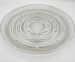 Cut Glass Serving Platter