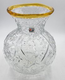 Blenko Hand Blown Glass Vase