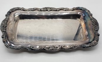 Poole Silver Co. Lancaster Rose 414 Serving Tray