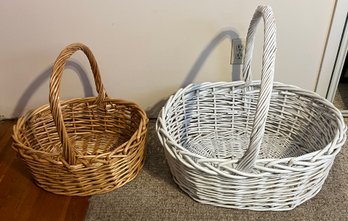 Wicker Baskets - 2 Total