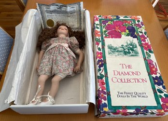 The Diamond Collection 1992 PorcelainDoll - Box Included