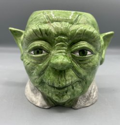 Sigma Tastesetter 1983 Hand Painted Ceramic Return Of The Jedi Yoda Mug