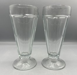 Ice Cream Sundae Glasses - 2 Total - Made In Mexico