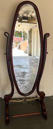 Bombay Solid Wood Framed Cheval Mirror