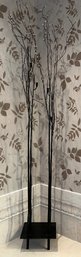 Decorative Wrought Iron Tree Candlestick Holder