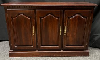 Wooden Buffet With Felted Drawer