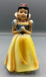 Hand Painted Snow White Ceramic Figurine