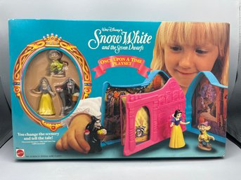 Mattel Snow White And The Seven Dwarfs Once Upon A Time Playset - Factory Sealed #65054