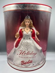 2001 Mattel Barbie Special Edition Holiday Celebration Doll - NEW With Box #50304