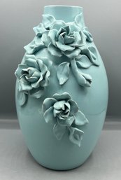 Decorative Ceramic Floral Pattern Vase