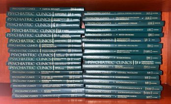 Psychiatric Clinics Of North America Book Series 1985 - 1998 - 36 Total