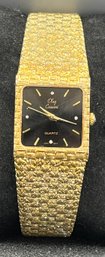 Oleg Cassini Quartz Gold-tone Mens Watch