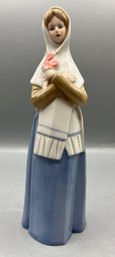 Decorative Hand Painted Porcelain Figurine
