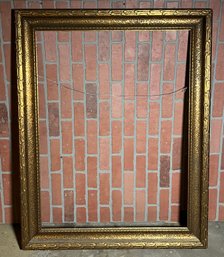 Solid Wood Gold-tone Picture Frame