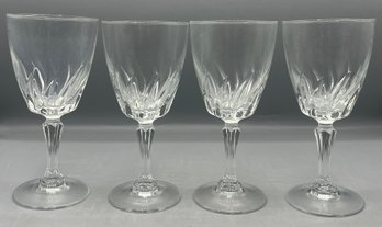 Swirl Pattern Wine Glass Set - 10 Total