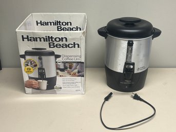 Hamilton Beach Electric 40-cup Coffee Urn - Model 40514
