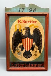 Yorkcraft Inc. Wooden Tavern Wall Sign - E. Bartlet Entertainment