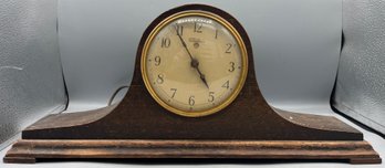 Telechron Wooden Electric Mantel Clock