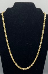 14K Gold Plated Rope Chain