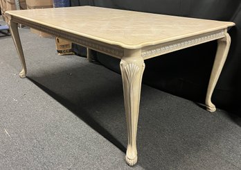 Solid Wood Dining Table With 1 Leaf Included