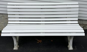 Outdoor Plastic Garden Bench