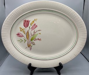 Salem China Co. Victory Winsome Pattern Serving Platter