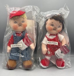 2004 Campbells Kids Century Editions 1 & 2 Dolls - 2 Total - NEW