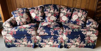Ethan Allen Floral Traditional Couch
