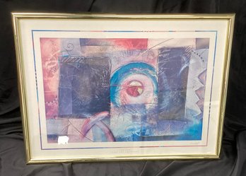 Eric Waugh Abstract Top Art Editions Framed Poster