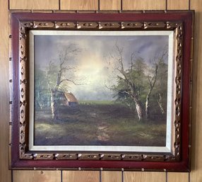 Original Gorman Signed Oil On Canvas Framed