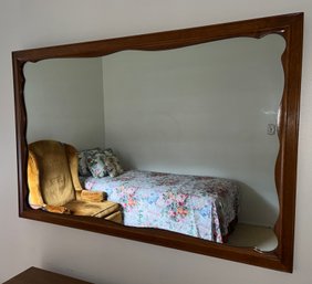 Ethan Allen Wood Framed Wall Mirror