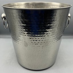 Stainless Steel Ice Bucket With Handles - Made In India