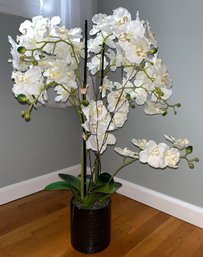 Faux Orchid Plant