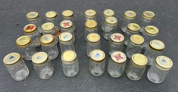 Glass Mason Jars - 28 Total
