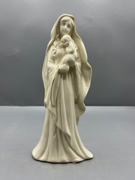 Ivory Porcelain Angel Figurine