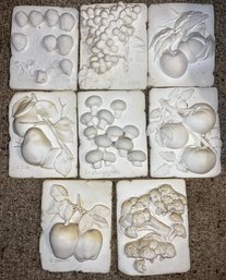 1997 HPI Plaster Wall Decor - 8 Total