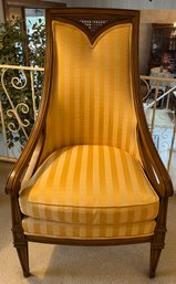 Custom Upholstered Wooden Chair