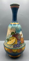 Hand Painted Ceramic Pitcher - Made In Greece