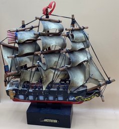 USS Constitution Ship Wooden Model