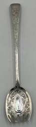 Sterling Engraved Spoon - 2.93 OZT