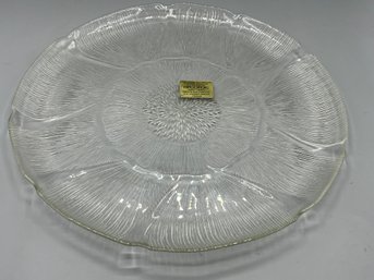 Arcorac Glass Serving Platter - Made In France