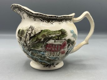 Johnson Bros - Old Mill - Ceramic Creamer - Made In England