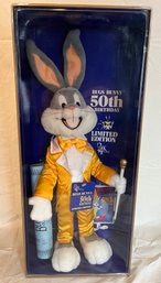 1990 Warner Bros - The 24K Company - Bugs Bunny Limited Edition 50th Birthday Doll - NEW